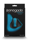 Renegade Slingshot II Rechargeable Silicone Cock Ring and Prostate Plug with Remote Control - Teal