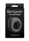 Renegade The Performer Rechargeable Silicone Vibrating Cockring - Black