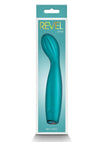 Revel Pixie Rechargeable Silicone G-Spot Vibrator - Teal