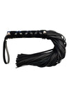 Rouge Short Leather Flogger - Black