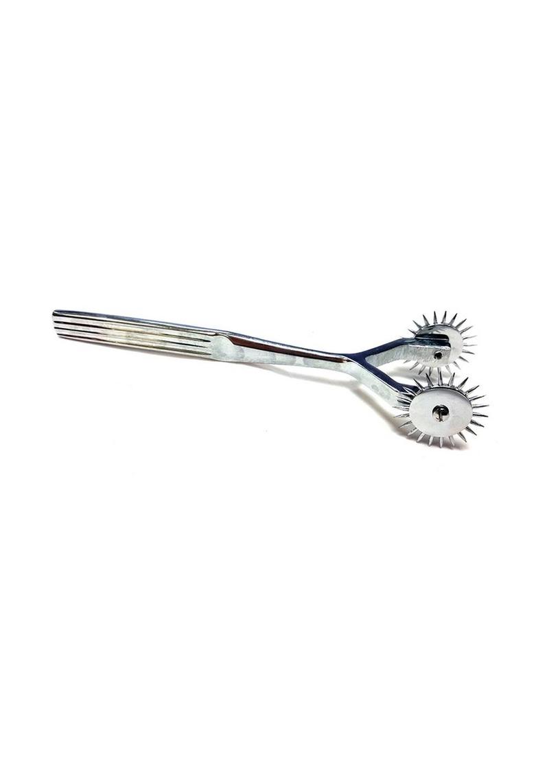 Rouge Two Prong Stainless Steel Pinwheel – Emerald Fantaseas