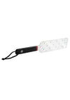 Saffron Acrylic Spanker - Black/Clear