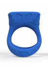 Screaming O Gameon Role Playing Gamer Vibrating Rechargeable Silicone Cock Ring - Blue