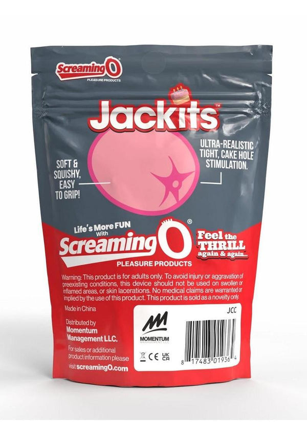 Screaming O Jackits Clapping Cake Pocket Stroker - Ass