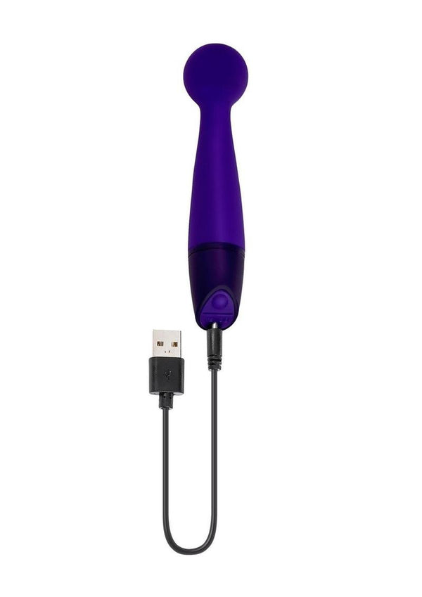 Selopa Gumball Rechargeable Silicone Vibrating Wand - PATS Inc.