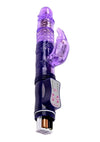 Selopas Bunny Thruster Rechargeable Rabbit Vibrator - Purple