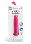 Nu Sensuelle Nubii 15 Function Rechargeable Bullet Vibrator - Blush