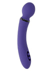 Shiver Dual End Rechargeable Silicone Vibrator