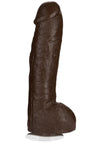 Signature Cocks Bam Dildo - Chocolate - 13in