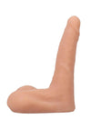 Signature Cocks Ultraskyn Lucas Frost Dildo with Removable Suction Cup - Vanilla - 7in