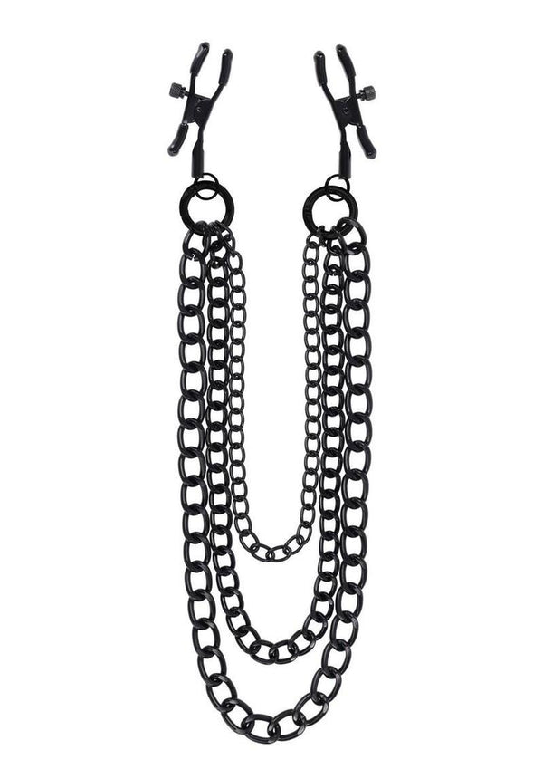 Signature Midnight Muse Exchaingeable Nipple Jewelry - Black/Silver