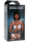 Signature Strokers Jenna Foxx Ultraskyn Pocket Masturbator - Pussy - Chocolate