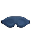 Signature Twilight Tease Blackout Blindfold - Blue/Silver