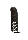 Silicone Penis Extender - Black - 2in