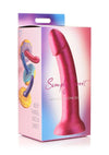 Simply Sweet Metallic Silicone Dildo