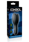 Sir Richard's Control Silicone Cock Teaser Masturbator Rechargeable - Black