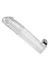 Size Matters Clear Sensations Penis Extender Vibro Sleeve with Bullet