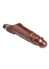 Size Matters Really Ample Penis Enhancer Sheath - Chocolate