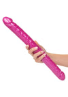 Size Queen Dildo - Pink - 17in