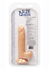 Size Queen Dildo - Vanilla - 6in