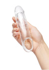 Size Up Classic Clear View Penis Extender with Ball Loop - Clear - 1in