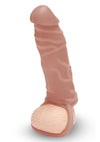 Size Up Silicone Realistic Penis Extender with Ball Loop