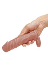 Size Up Silicone Realistic Penis Extender with Ball Loop