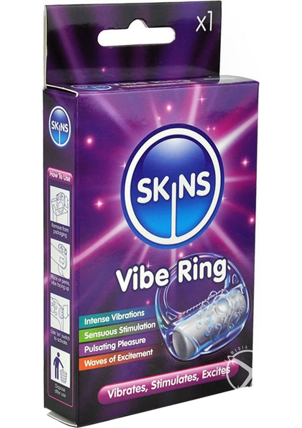 Skins Disposable Vibrating Cock Ring Emerald Fantaseas Skins Disposable Vibrating Cock Ring Emerald Fantaseas