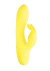 Sorbet Lemon Rechargeable Silicone Rabbit - Yellow