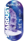 Stardust Alien Silicone Dildo - Purple/White