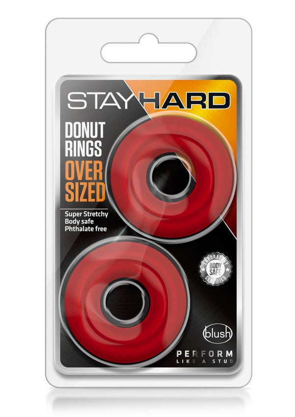 Stay Hard Donut Cock Rings Oversized - PATS Inc.