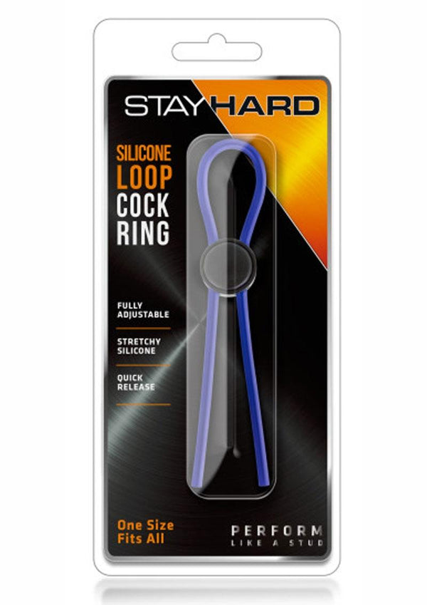 Stay Hard Silicone Loop Cock Ring - PATS Inc.