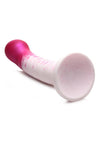 Strap U G-Swirl G-Spot Silicone Dildo - Pink