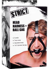 Strict Head Harness with Ball Gag