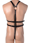 Strict Male Body Harness - Black - One Size