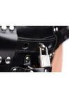 Strict Safety Net Male Chastity Belt - Black/Metal