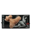 Stroke It Life Size Poseable Body Banger - Pussy/Ass - Caramel