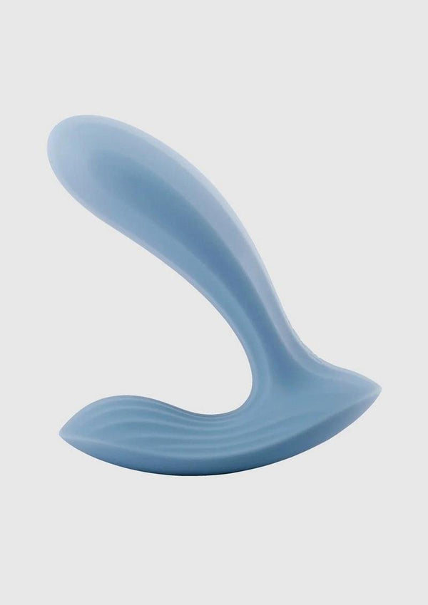 Svakom Erica Romantic Rose App Compatible Rechargeable Silicone Dual Stimulating Vibrator - PATS Inc.