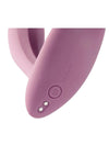 Svakom Erica Rechargeable Silicone App Compatible Dual Vibrator with Clitoral Stimulator and Remote - Pink