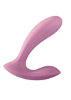 Svakom Erica Rechargeable Silicone App Compatible Dual Vibrator with Clitoral Stimulator and Remote - PATS Inc.