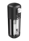 Svibe Ikon Volt Rechargeable Custom Vibrating Heating Masturbator - Black/Clear