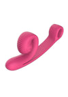 Svibe Snail Curve Rechargeable Silicone Vibrator with Clitoral Stimulator