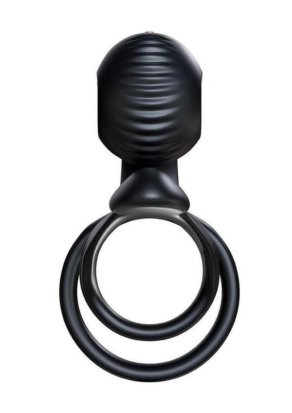 Svibe Snail Jovi Rechargeable Silicone Couples Cock Ring with Remote Control