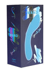 Swan Mini Swan Wand Rechargeable Silicone Glow In The Dark Massager