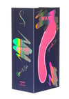 Swan Mini Swan Wand Rechargeable Silicone Glow In The Dark Massager