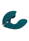 Swan The Monarch Swan Rechargeable Silicone Transform Vibrator - Teal