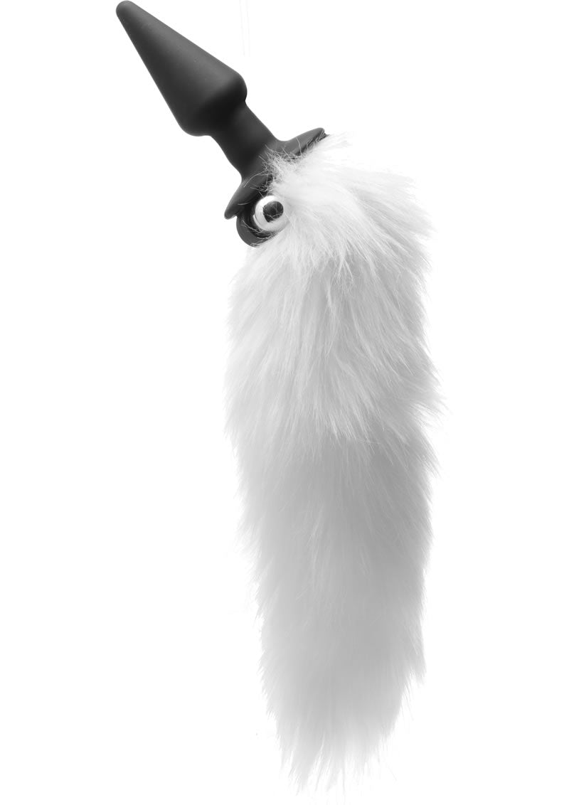 Tailz Vibrating Fox Tail Anal Plug  Emerald Fantaseas