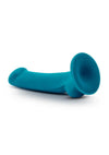 Temptasia Reina Silicone Dildo - Teal - 6.5in