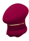 The Blush Collection Riana Rechargeable Silicone Clitoral Stimulator - Mulberry - Wine