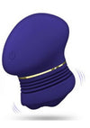 The Blush Collection Riana Rechargeable Silicone Clitoral Stimulator - Royal